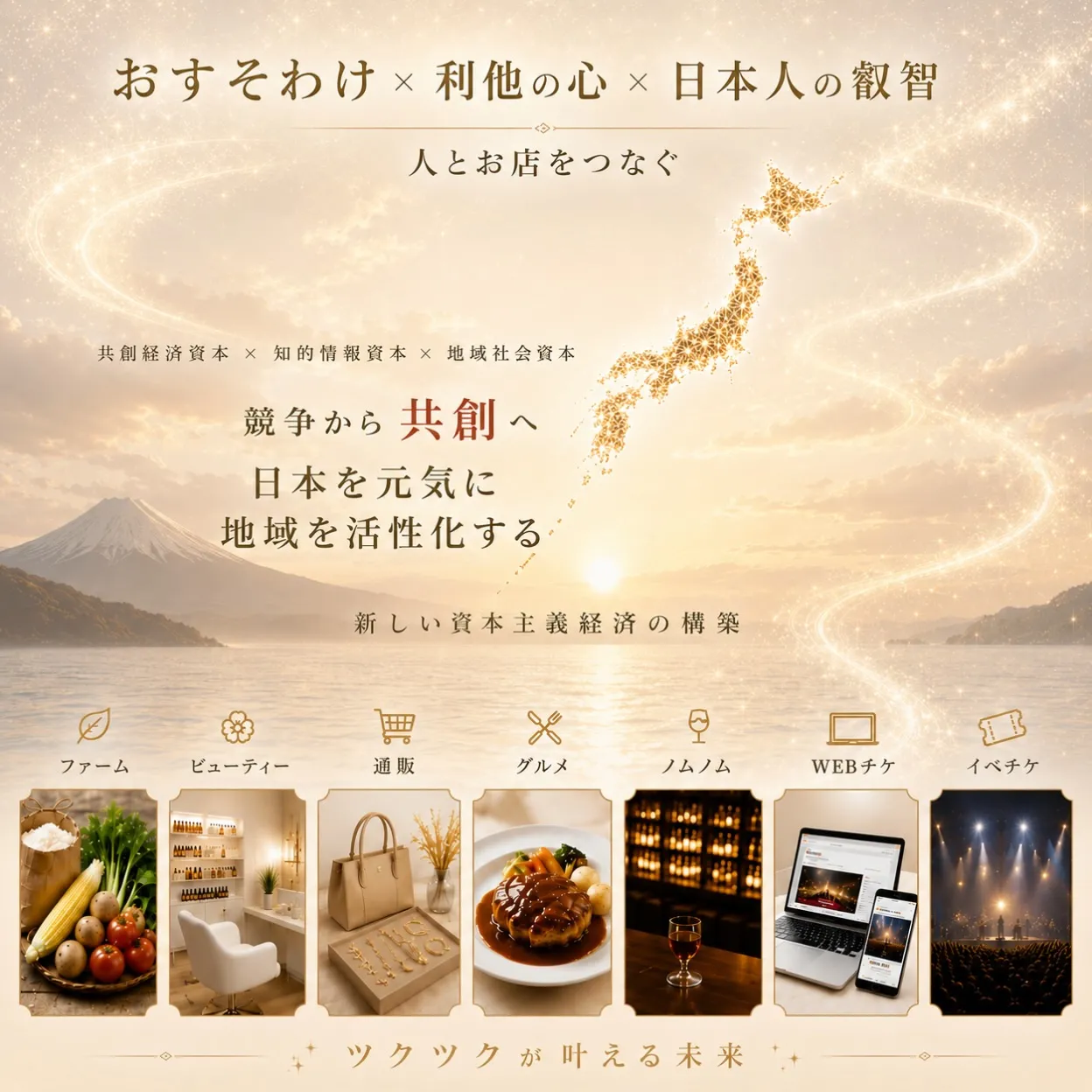 地域を元気にする、新しい挑戦。